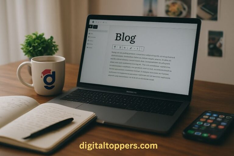 Digital Publishes a Blog on How to start a Blogging - A beginner's Guide 2025