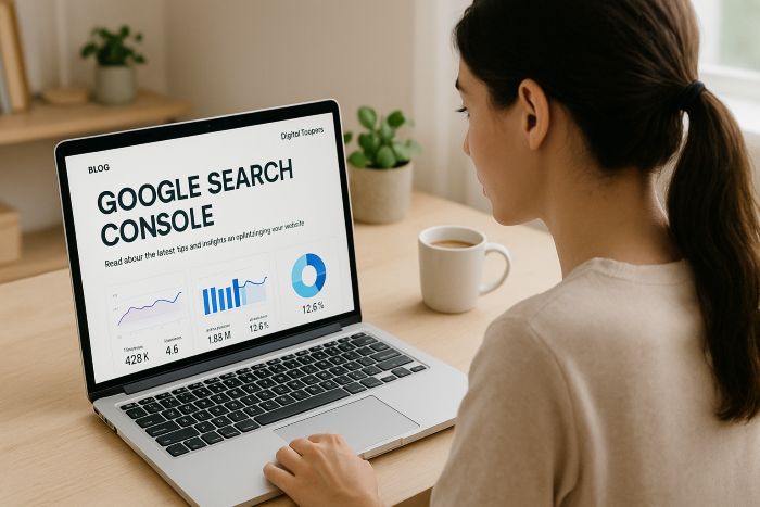 How to use Google Search Console: Beginners Guide by Digital Toppers