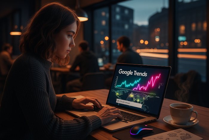 Digital Toppers publishes a blog on how to use google trends to find trending topics