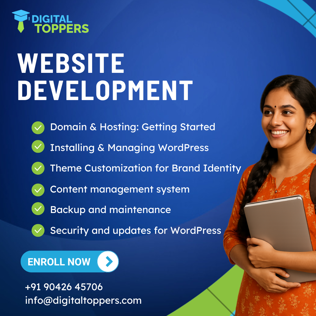 Website Development Course Trichy 1