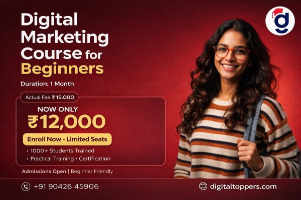 Digital Marketing Course for Beginners at Rs12,000 2 Beginner Course Blog