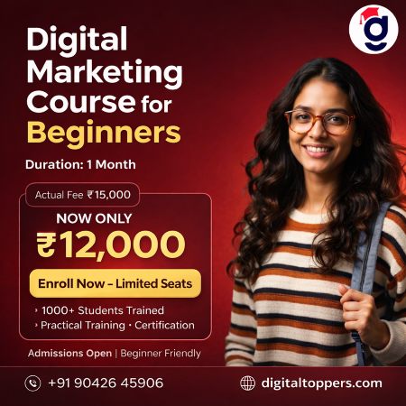 Digital Marketing Course for Beginners at Rs12,000 11 Digital Marketing Course for Beginners