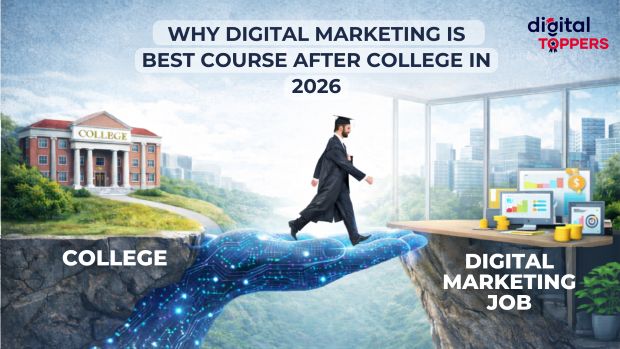 Why Digital Marketing is the Best Course After College in 2026 | Digital Toppers