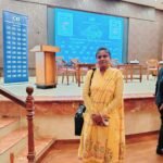 Rajeshwari Digital Toppers Trainer attending the CII connect Trichy meeting
